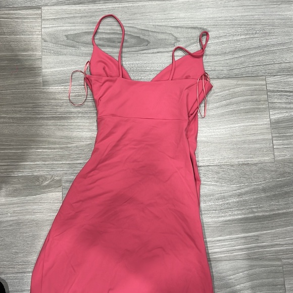 Susana Monaco  Wrap Front Slit Dress - Picture 7 of 9